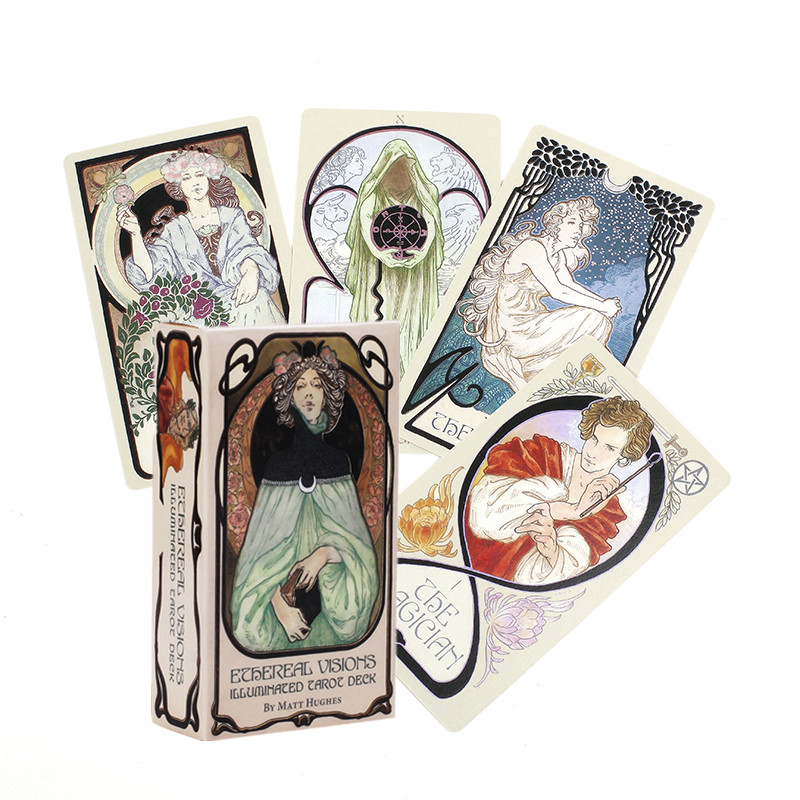 Board Game Uno - ภาษาอังกฤษ Ethereal Visions Illuminated ไพ่ทาโรต์ Deck