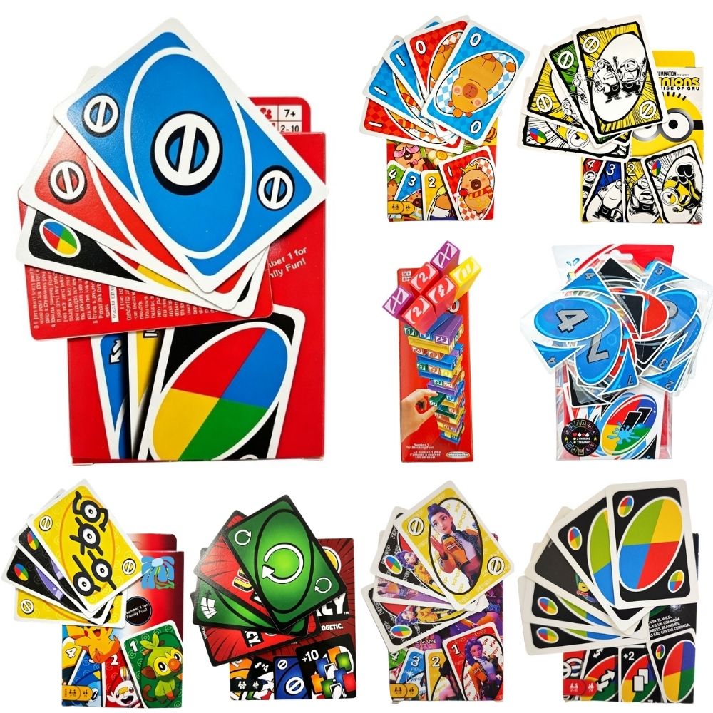 Board Game Uno - การ์ดเกม No Mercy, เกมกระดาน 21 แบบ,