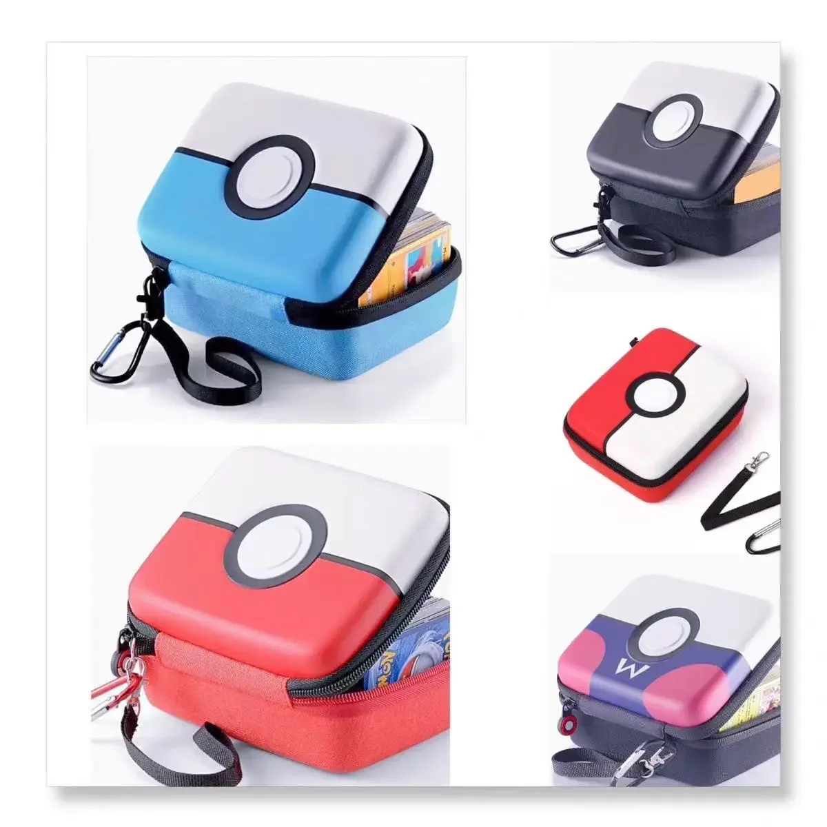 Board Game Book - 400 ชิ้น Pokemon การ์ดเกมความจุผู้ถือบัตรอัลบั้ม Hard Case