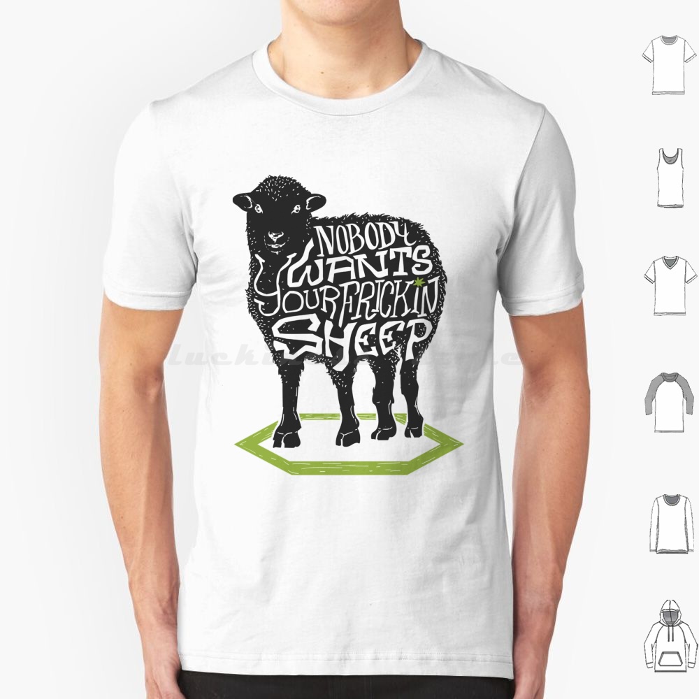 Board Game Catan - เสื้อยืด Nobody Wants Your Sheep (Light)