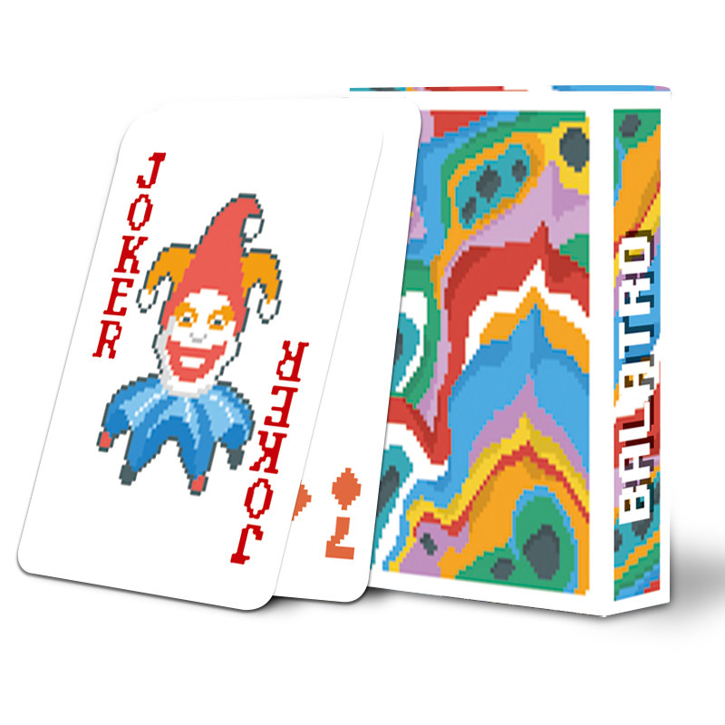 Board Game Quest - ชุดไพ่โป๊กเกอร์คลาสสิก บัลลาโทร โจ๊กเกอร์ การ์ตูน สำหรับเด็ก พกพาสะดวก