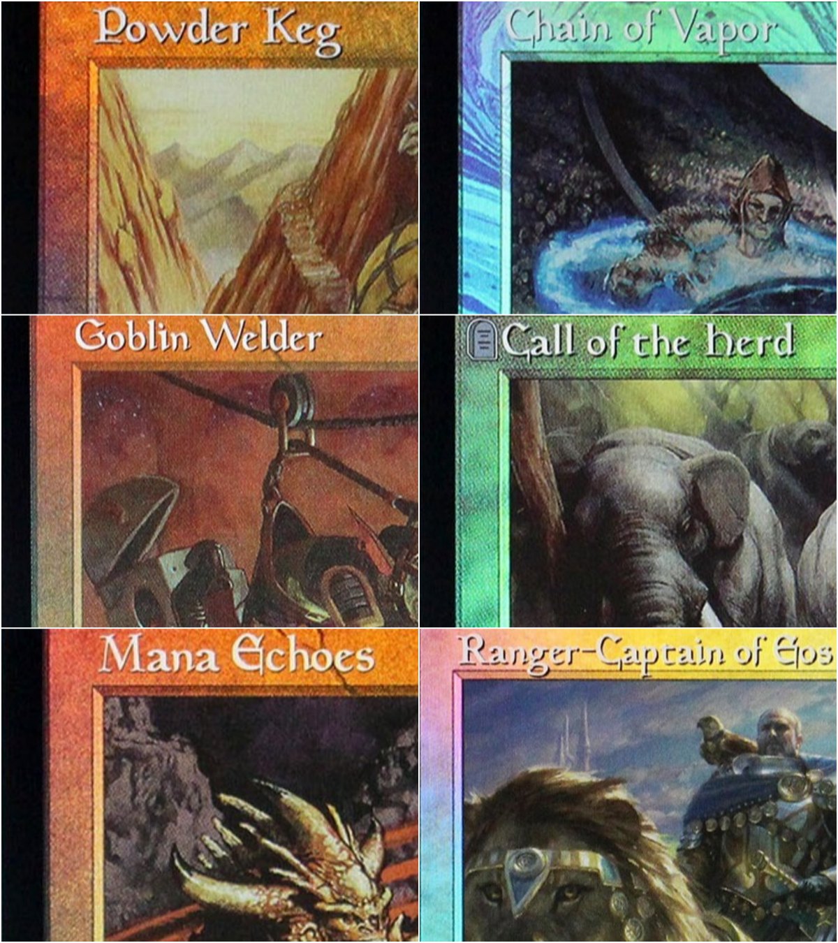 Board Game Quest - การ์ด Foil 'Call of the Herd/Chain
