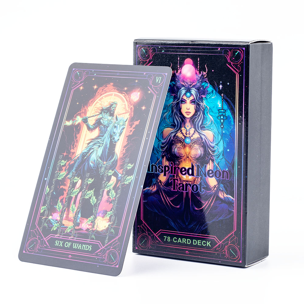 Nspired Neon Tarot 78-Card Dec - Board Game Uno บทวิจารณ์และราคา
