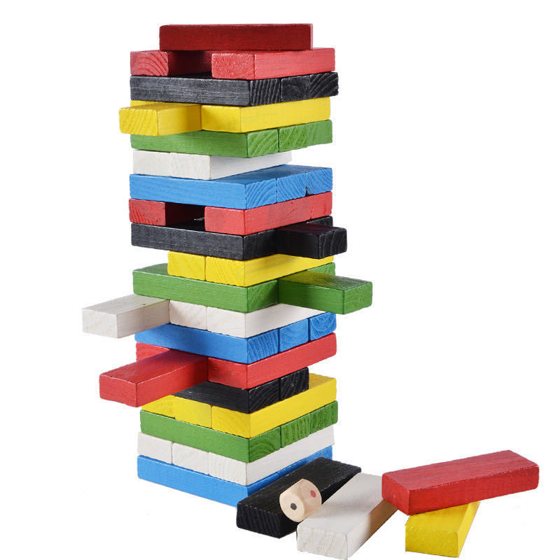 เกมต่อบล็อกไม้ เกมกระดานแบบอิน - Board Game Jenga บทวิจารณ์และราคา