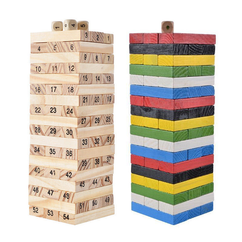 เกมต่อบล็อกไม้ เกมกระดานแบบอิน - Board Game Jenga บทวิจารณ์และราคา