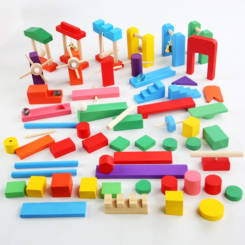 Montessori ของเล่นไม้รุ้งโดมิโ - Board Game Monopoli บทวิจารณ์และราคา
