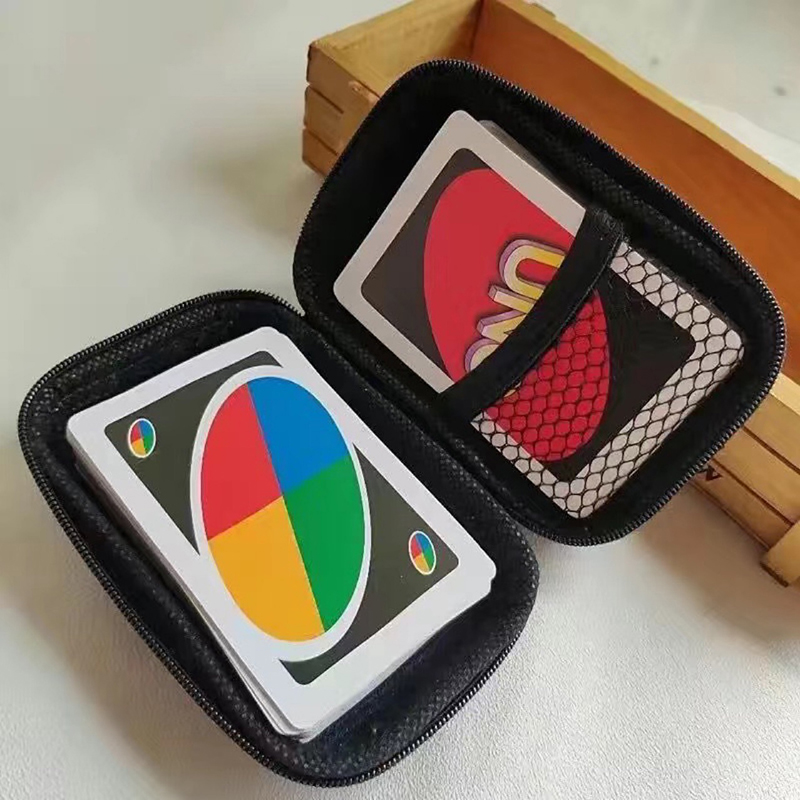 1 ชิ้นสีดํา UNO เก็บการ์ดเกมกล - Board Game Uno บทวิจารณ์และราคา