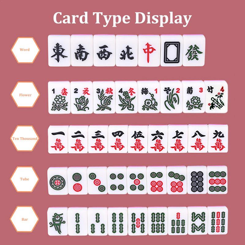 Mahjong ชุดบอร์ดเกมขนาดใหญ่แบบ - Board Game Land บทวิจารณ์และราคา