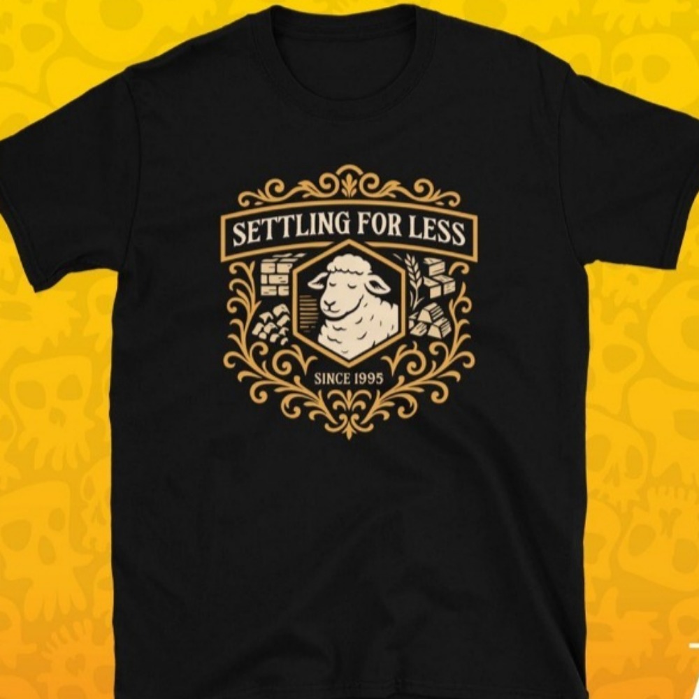 เสื้อยืดลายตลก Catan 