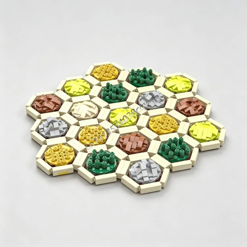 1578 ชิ้น ชุดตัวต่อเกมกระดาน T - Board Game Catan บทวิจารณ์และราคา