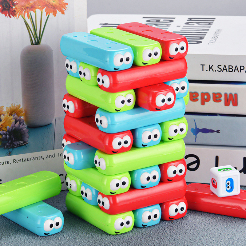 หอคอยซ้อนที่น่าสนใจของเล่นสำหร - Board Game Jenga บทวิจารณ์และราคา