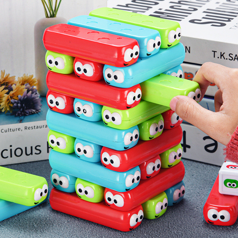 หอคอยซ้อนที่น่าสนใจของเล่นสำหร - Board Game Jenga บทวิจารณ์และราคา