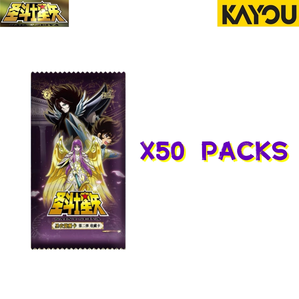 การ์ดเคียว ซานต์เซย่า 50 แพ็ค  - Board Game Quest บทวิจารณ์และราคา