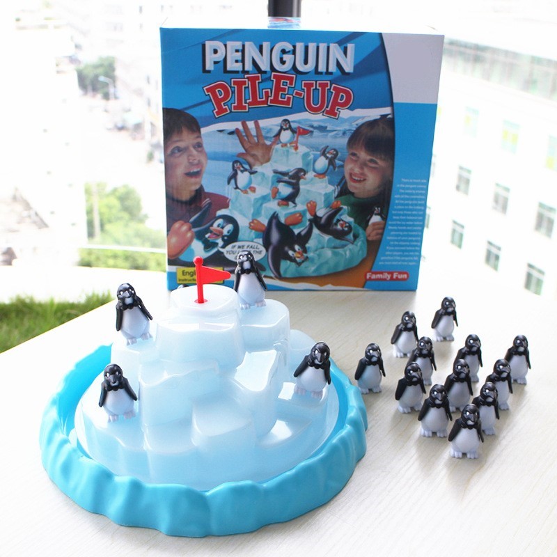 ของเล่นตัวต่อเพนกวินบนภูเขาน้ำ - Board Game Jenga บทวิจารณ์และราคา