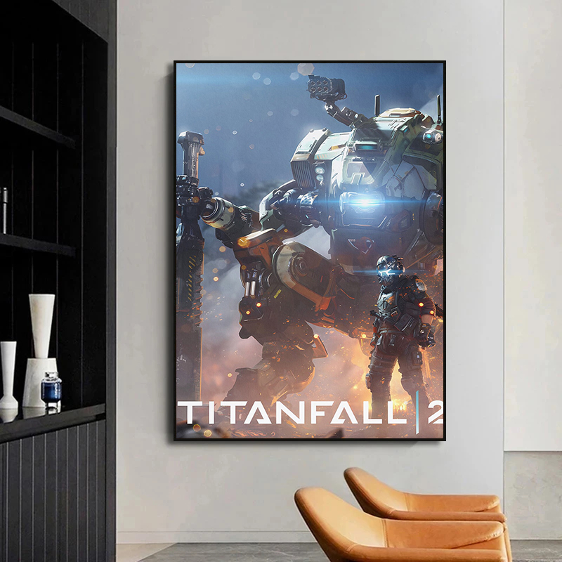 โปสเตอร์วิดีโอเกม Titanfall 2โ - Board Game Movie บทวิจารณ์และราคา