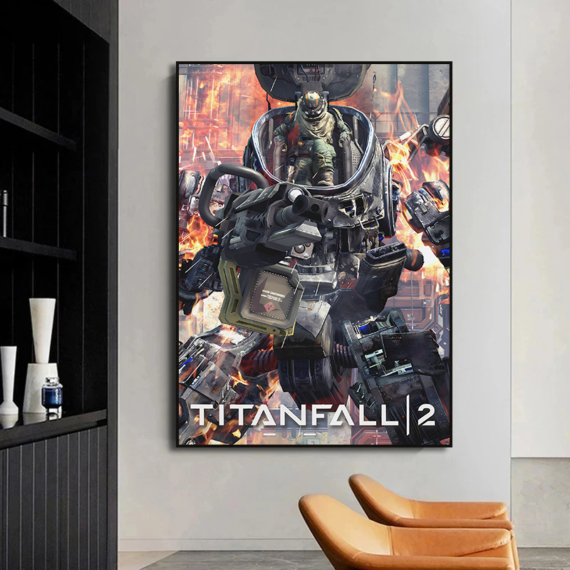 โปสเตอร์วิดีโอเกม Titanfall 2โ - Board Game Movie บทวิจารณ์และราคา