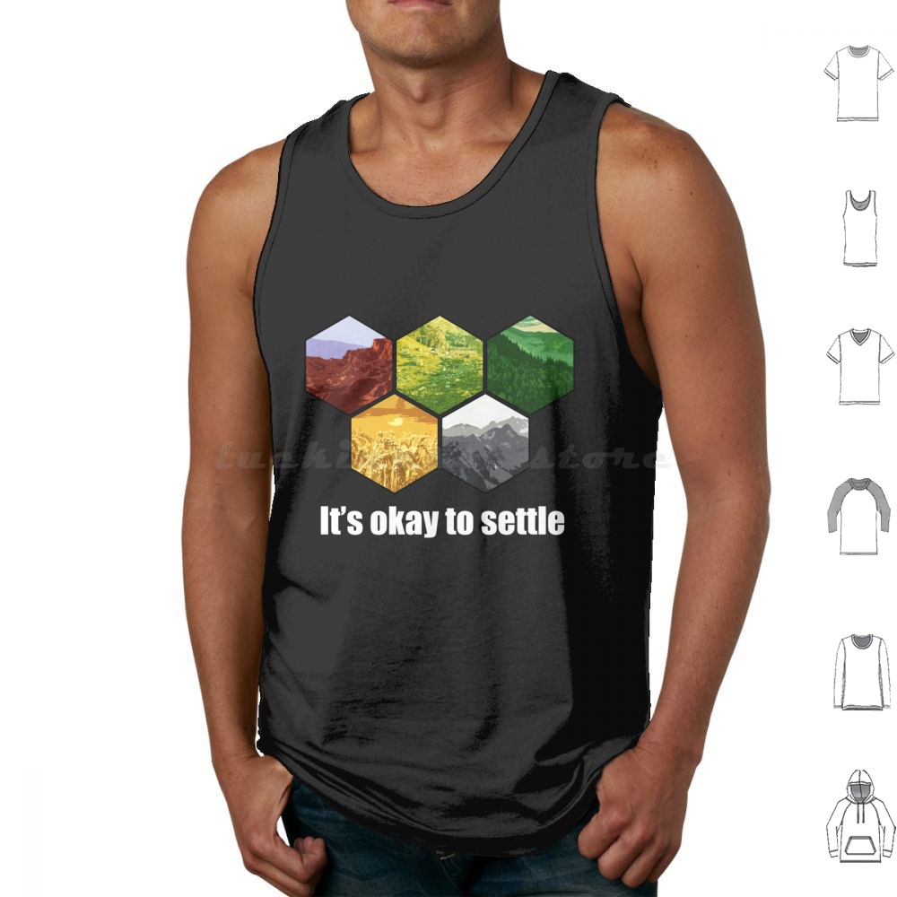 เสื้อกล้าม _ S Okay To Settle  - Board Game Catan บทวิจารณ์และราคา