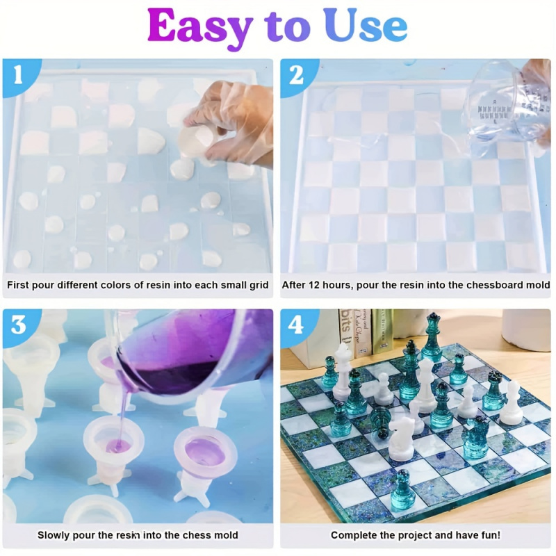 ชุดหมากรุก 23 ชิ้นพร้อมแม่พิมพ - Board Game Diy บทวิจารณ์และราคา