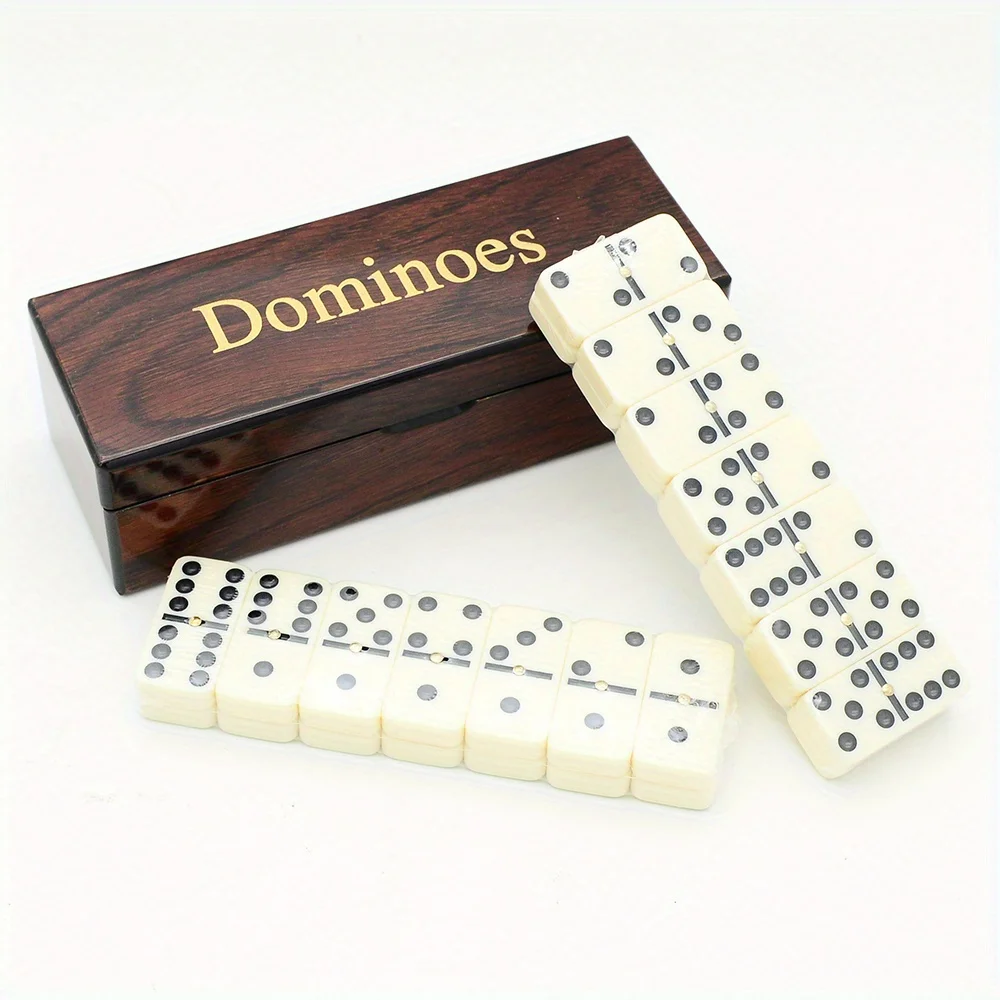 [ชุดเกมโดมิโนไม้] 28 ชิ้นโดมิโ - Board Game Monopoli บทวิจารณ์และราคา