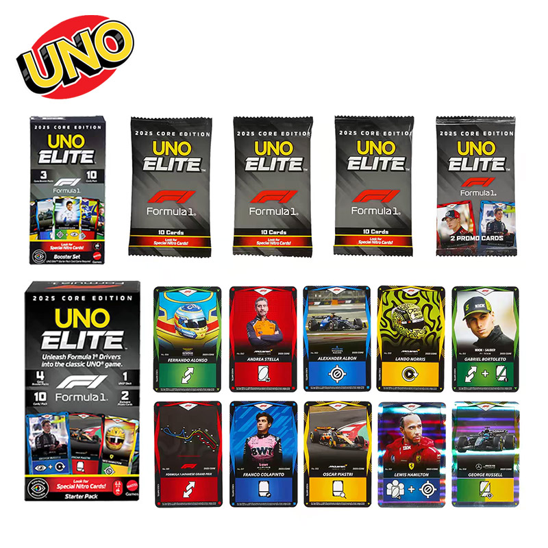 UNO Elite HotWheels F1 Racing  - Board Game Uno บทวิจารณ์และราคา