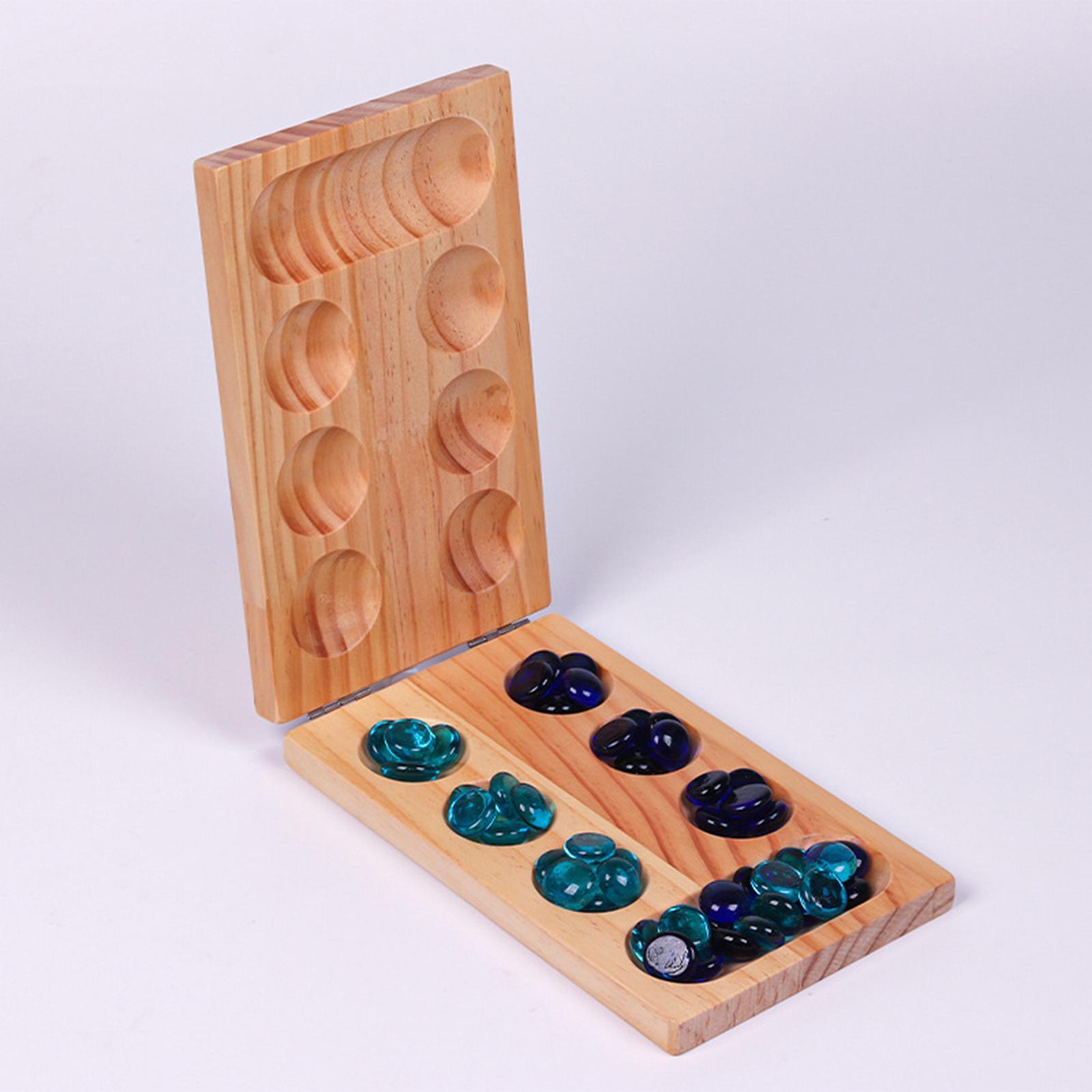 เกมกระดาน Mancala 48เม็ดไม้เกม - Board Game Jenga บทวิจารณ์และราคา