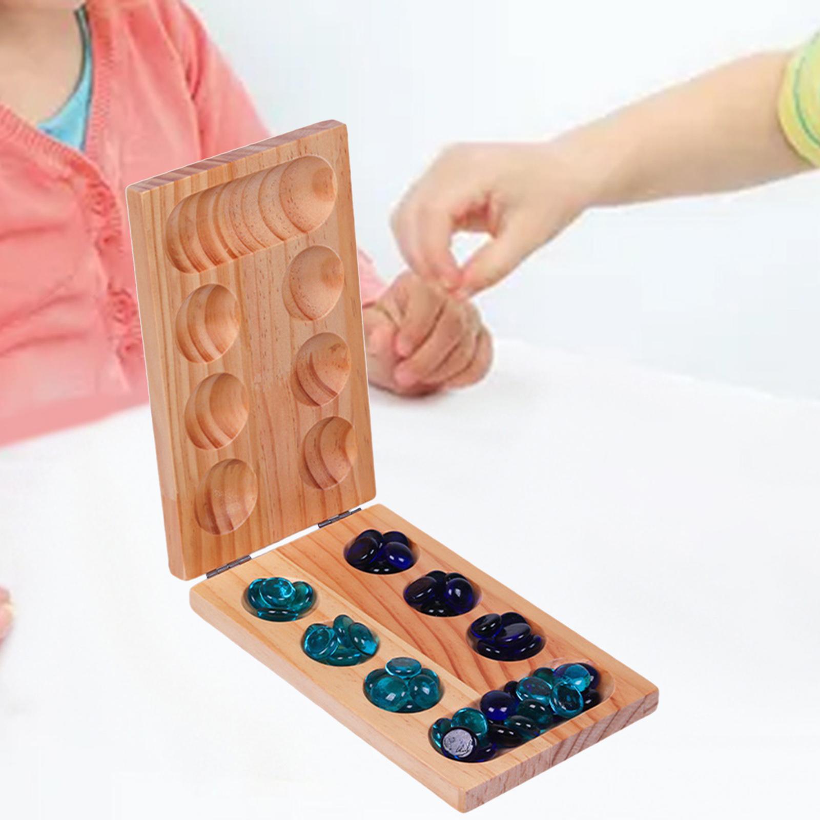 เกมกระดาน Mancala 48เม็ดไม้เกม - Board Game Jenga บทวิจารณ์และราคา