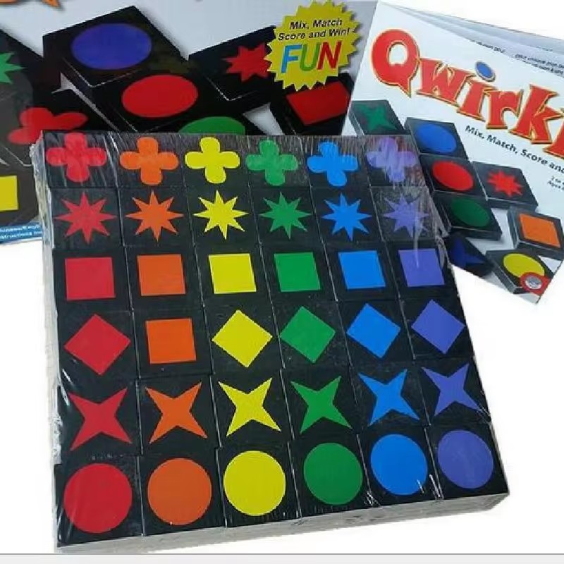เกมกระดานไม้ Qwirkle เกมปริศนา - Board Game Qwirkle บทวิจารณ์และราคา