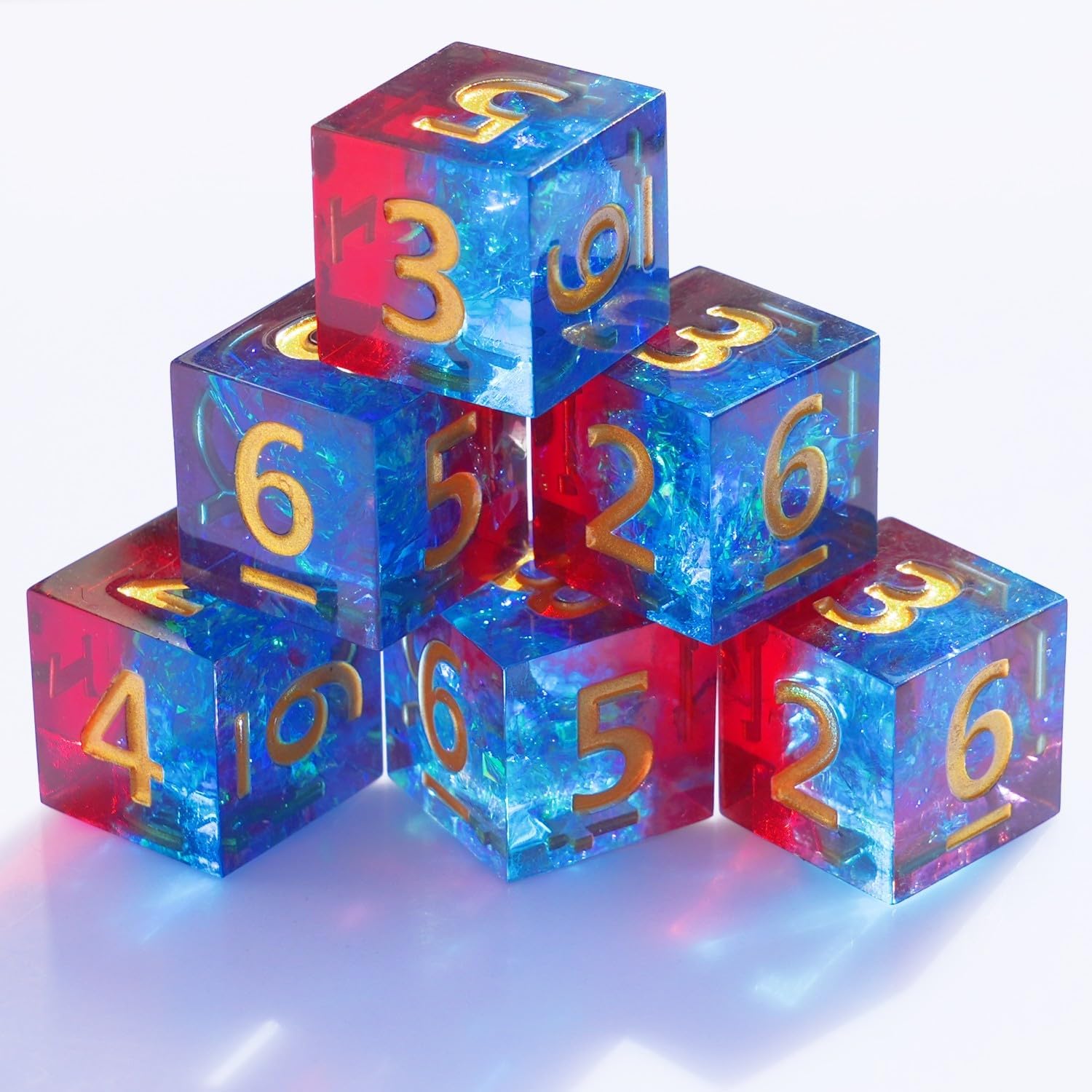 D6 ลูกเต๋าเรซิ่น,ลูกเต๋าเรซิ่น - Board Game Land บทวิจารณ์และราคา