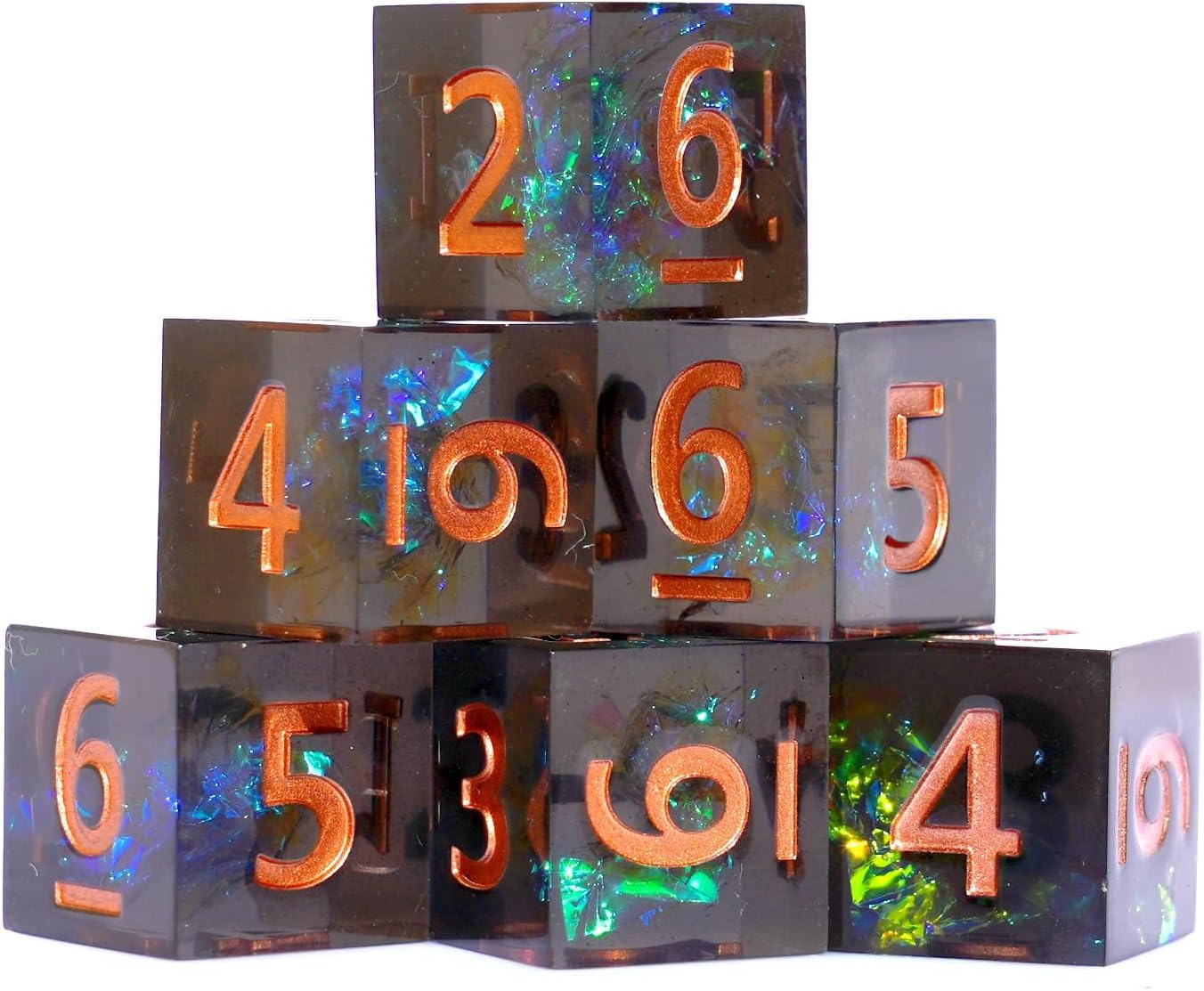 D6 ลูกเต๋าเรซิ่น,ลูกเต๋าเรซิ่น - Board Game Land บทวิจารณ์และราคา